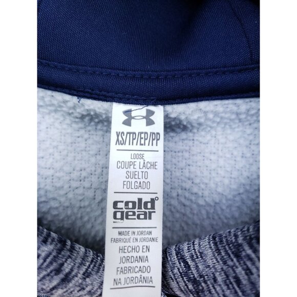 Under Armour Loose Fit Hooded Sweatshirt Womens XS Cold Gear - Picture 4 of 7